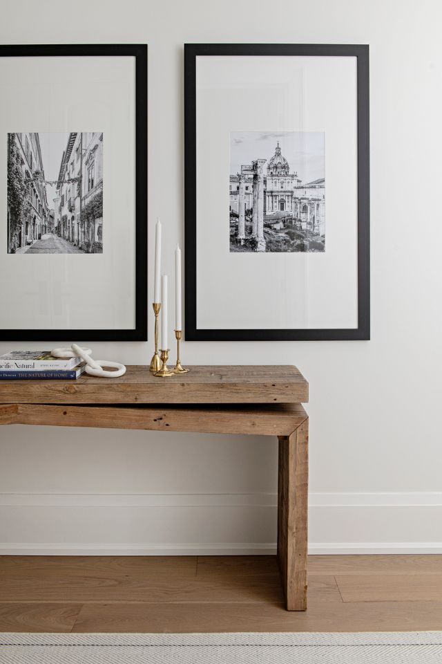 natural wood entryway Design by PATTI WILSON Photography by MIKE CHAJECKI